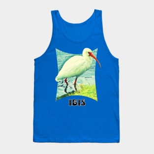 White  Ibis Tank Top